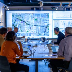 Reception AV system: “smart AV display in corporate reception